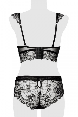 Ensemble culotte et balconnet dentelle - Grey Velvet – Image 4