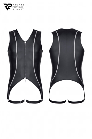 Body ouvert à zip - Regnes – Image 4