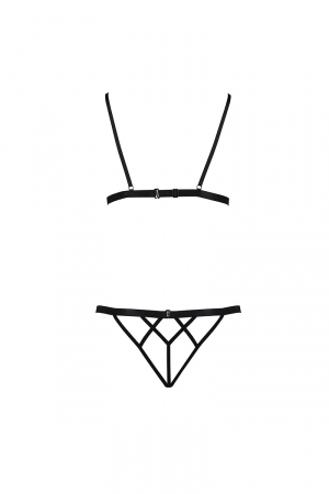 Ensemble sexy ouvert Diabolina - Passion – Image 2