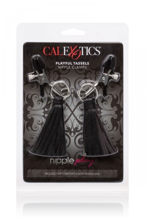 Pinces à tétons avec pompons - Calexotics – Image 2