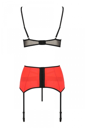 Ensemble lingerie à jarretelles Femmina - Passion – Image 2