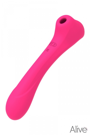 Double stimulateur Quiver rose – Image 4