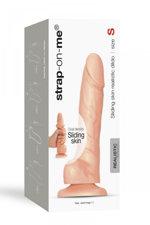 Gode double densité sliding skin S - Strap On Me – Image 4
