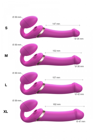 Strap-on-me Multi Orgasm Fuchsia M – Image 4