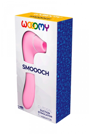 Stimulateur clitoridien Smooch rose - Wooomy – Image 2