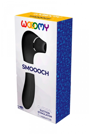 Stimulateur clitoridien Smooch noir - Wooomy – Image 2
