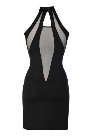 Robe noire V-9269 - Axami – Image 2