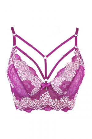 Soutien-gorge fuchsia V-9741 - Axami – Image 4
