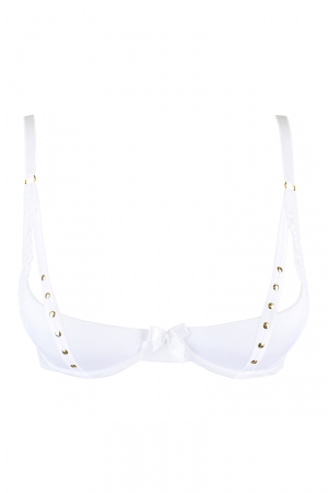 Soutien-gorge seins nus blanc V-9791 - Axami – Image 4