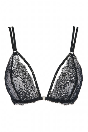 Soutien-gorge bralette noir V-10091 - Axami – Image 4