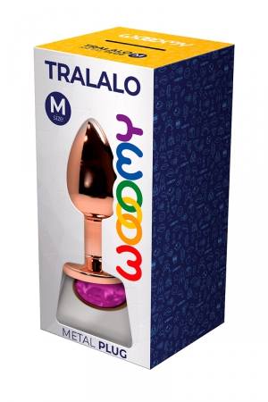 Plug bijou Tralalo rose M - Wooomy – Image 2