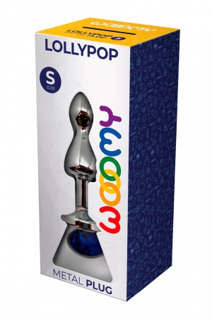Plug bijou Lollypop bleu S - Wooomy – Image 2