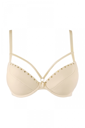 Soutien-gorge push-up beige V-10341 - Axami – Image 4