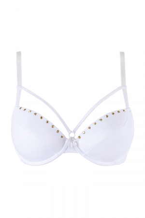 Soutien-gorge push-up blanc V-10331 - Axami – Image 4