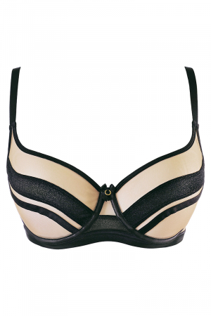 Soutien-gorge tulle noir V-10491 - Axami – Image 4