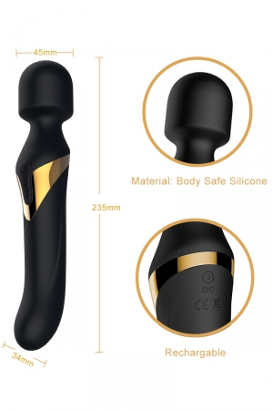 Vibromasseur Dual Orgasms Gold - Dorcel – Image 4