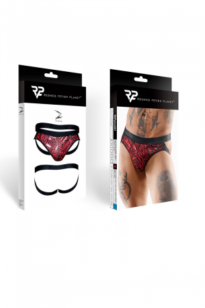 Jockstrap en tulle zébré - Regnes – Image 2