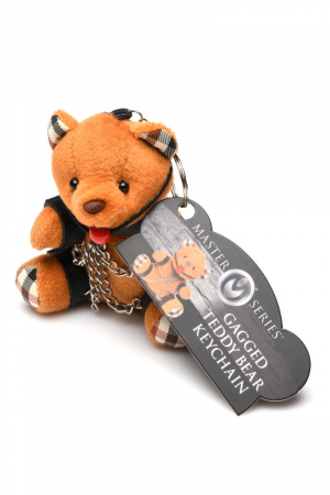 Porte-clés Teddy Bear bâillonné – Image 4