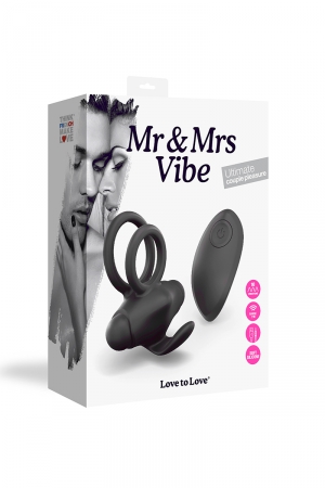 Cockring vibrant télécommandé Mr and Mrs Vibe – Image 2