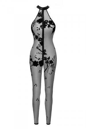 Combinaison zippée Ego F315 tulle floqué – Image 4