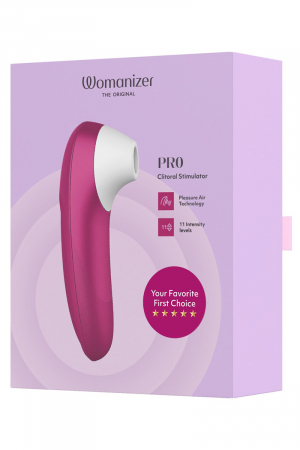 Stimulateur clitoridien Womanizer Pro rose – Image 2