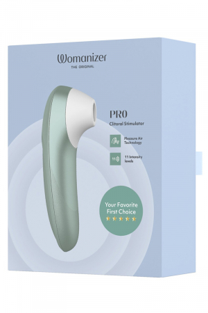 Stimulateur clitoridien Womanizer Pro turquoise – Image 2