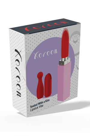 Mini vibro rouge à lèvres Sealed With A Kiss - Xocoon – Image 2