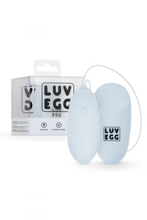 Oeuf vibrant télécommandé bleu - LUV EGG – Image 2