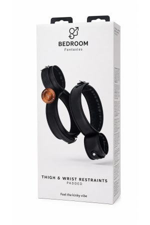 Menottes bondage cuisses et poignets - Bedroom Fantasies – Image 2