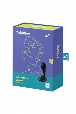 Plug vibrant Backdoor Lover noir - Satisfyer – Image 2