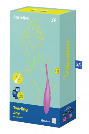 Stimulateur connecté Twirling Joy fuchsia - Satisfyer – Image 2