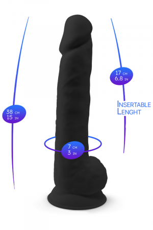 Gode The Original Model 1 noir 38 cm - SilexD – Image 2