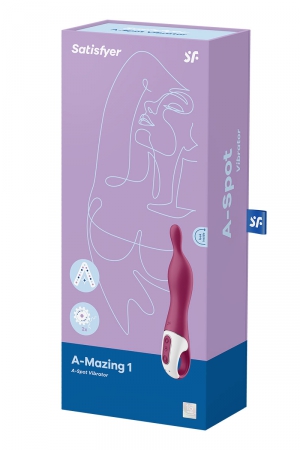 Vibromasseur A-Mazing 1 Bordeaux - Satisfyer – Image 2