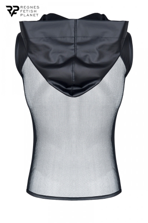 T-shirt à capuche en mesh - Regnes – Image 2