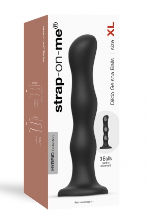 Geisha Dildo XL Noir - Strap-On-Me – Image 2