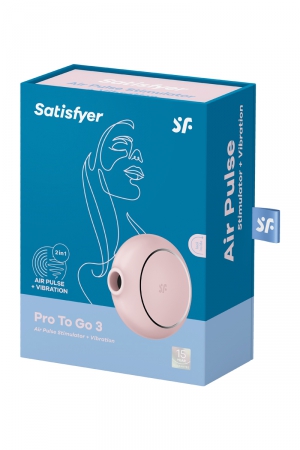 Stimulateur Satisfyer Pro To Go 3 rose – Image 2