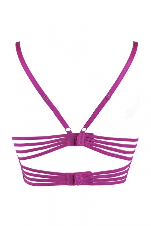 Soutien-gorge fuchsia V-9741 - Axami – Image 2