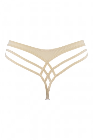 String beige V-10348 - axami – Image 2