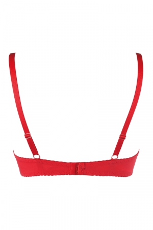 Soutien-gorge push-up rouge V-10351 - Axami – Image 2