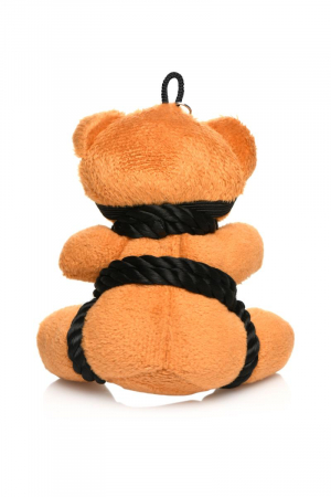Porte-clés Teddy Bear en tenue Bondage – Image 2