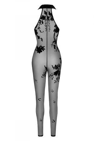 Combinaison zippée Ego F315 tulle floqué – Image 2