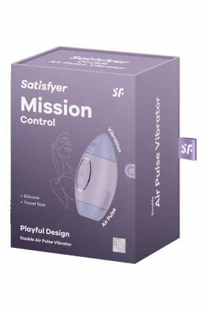 Stimulateur sans contact et vibrant Mission Control - Satisfyer – Image 2