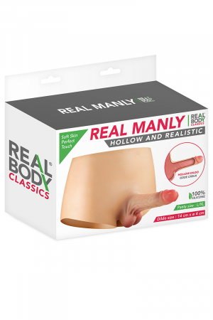 Culotte avec gode réaliste creux – Image 2
