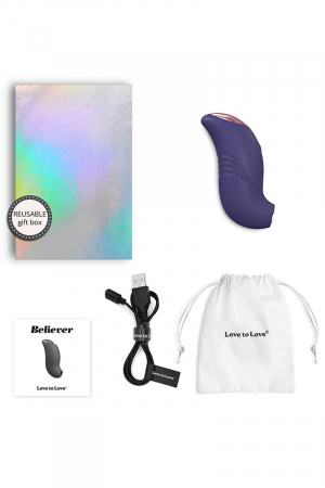 Stimulateur clitoridien Believer violet - Love to Love – Image 2