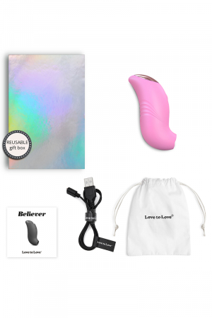 Stimulateur clitoridien Believer rose - Love to Love – Image 2