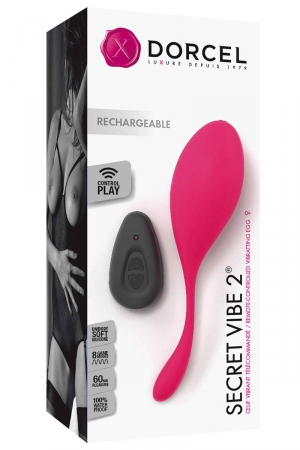 Oeuf vibrant télécommandé Secret Vibe 2 – Image 2