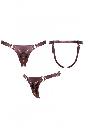 Harnais Generous aubergine - Strap On Me – Image 2