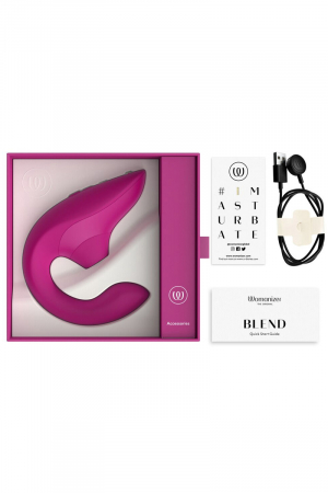 Double stimulateur Womanizer Blend Fuchsia – Image 2