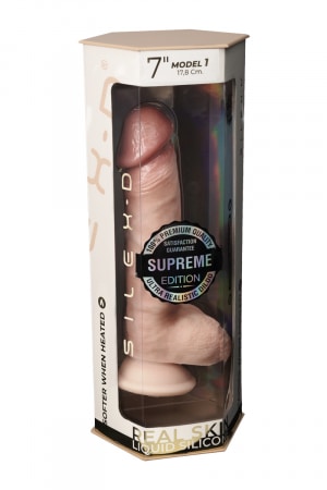 Gode Real Skin Supreme Model 1 flesh 17,8 cm - SilexD – Image 2