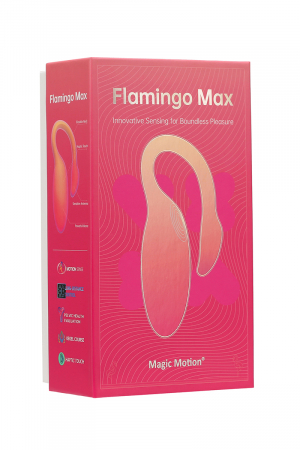 Oeuf vibrant connecté Flamingo Max orange - Magic Motion – Image 2